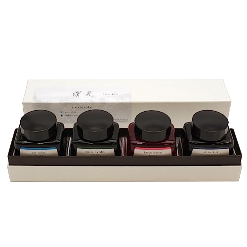 PILOT 　万年筆　14K-585 M セット　iroshizuku 月夜 PILOT 万年筆 14K-585 M セット iroshizuku 月夜 パイロット色彩